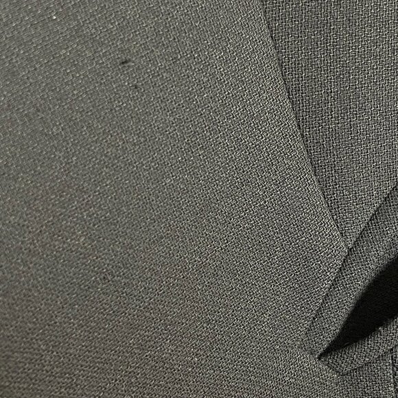 Escada Wool Blazer Jacket German Design Size 34 Grommet Detail MISSING BUTTON - Picture 9 of 16